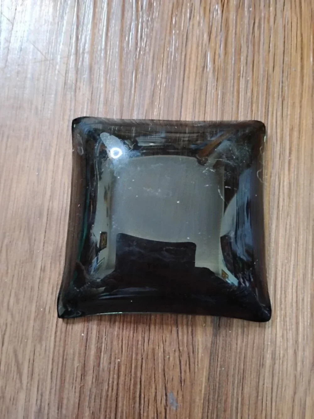 Vintage Houze Art Mint Hotel Casino Las Vegas Glass Ashtray Trinket Dish